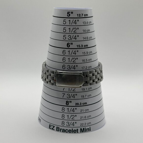 SEIKO Chronograph 7T32 -7C60 QUARTZ ALARM WATCH 38mm Arabic Numbers - Picture 6 of 7